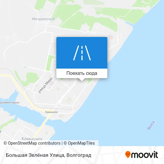 Карта Большая Зелёная Улица