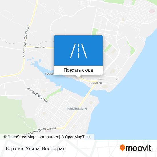 Карта Верхняя Улица