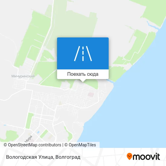 Карта Вологодская Улица
