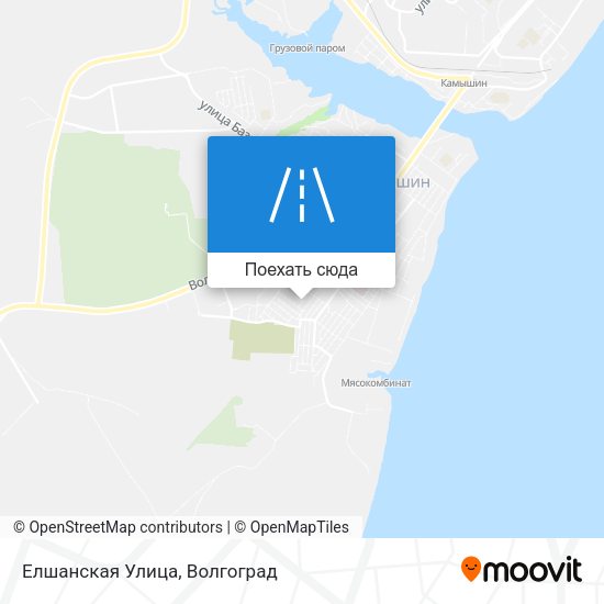 Карта Елшанская Улица