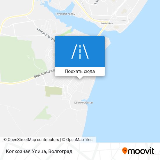 Карта Колхозная Улица