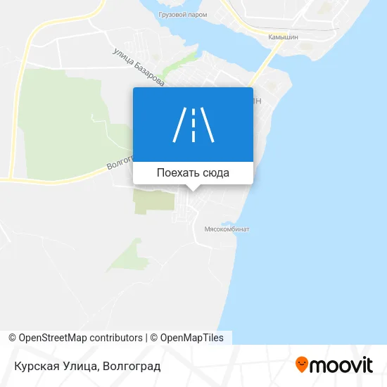 Карта Курская Улица