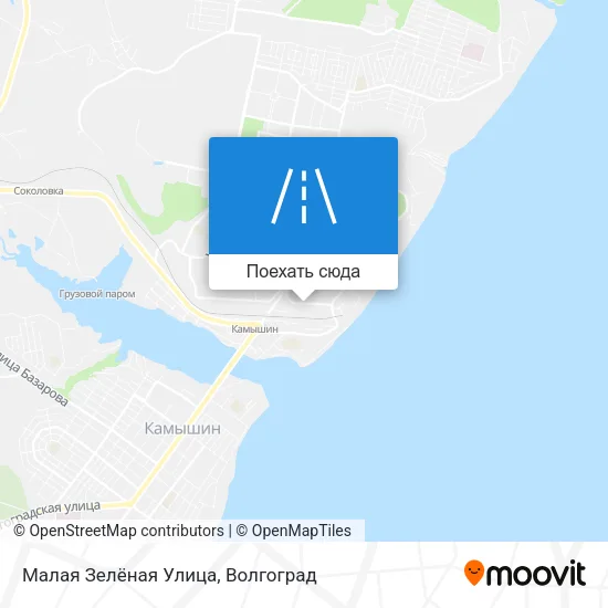 Карта Малая Зелёная Улица