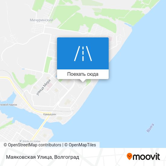Карта Маяковская Улица