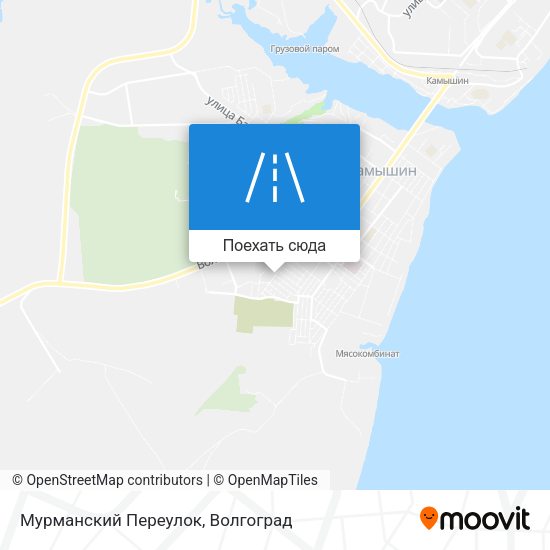 Карта Мурманский Переулок