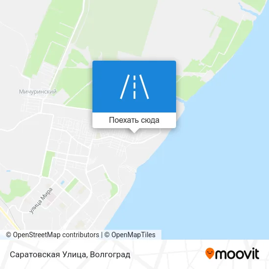 Карта Саратовская Улица
