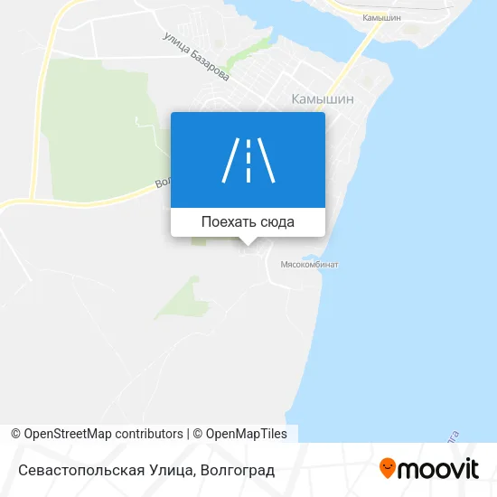 Карта Севастопольская Улица