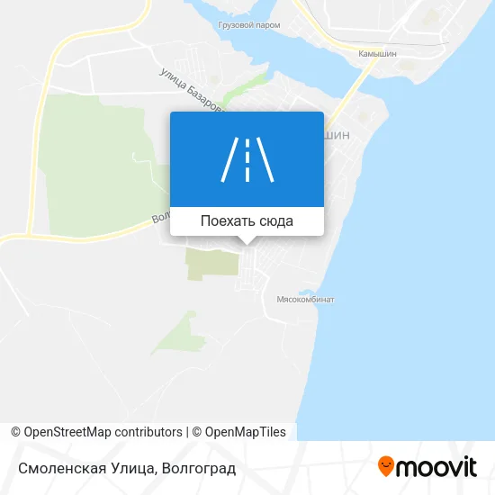 Карта Смоленская Улица