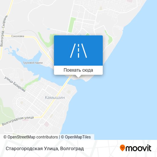 Карта Старогородская Улица