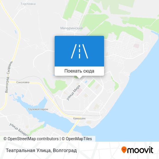 Карта Театральная Улица