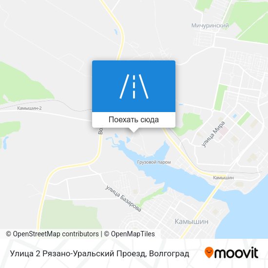 Карта Улица 2 Рязано-Уральский Проезд
