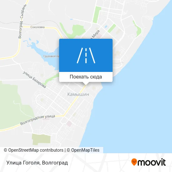 Карта Улица Гоголя