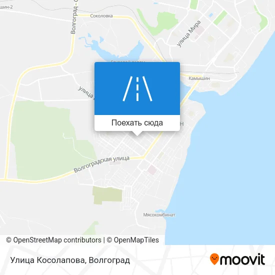 Карта Улица Косолапова