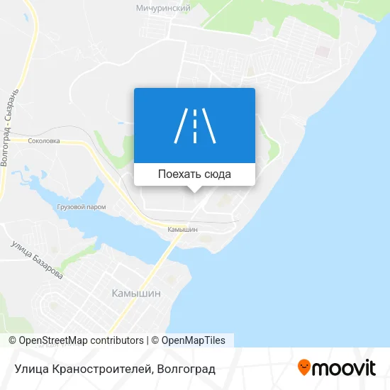 Карта Улица Краностроителей