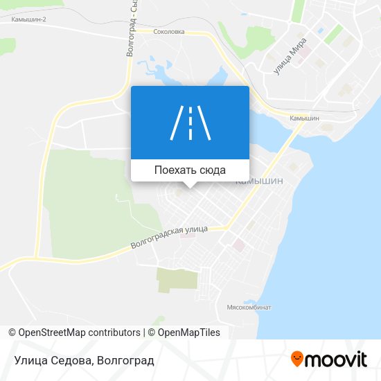 Карта Улица Седова