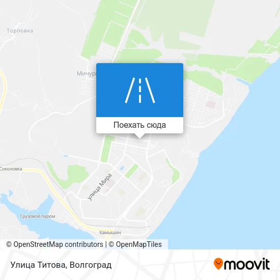 Карта Улица Титова