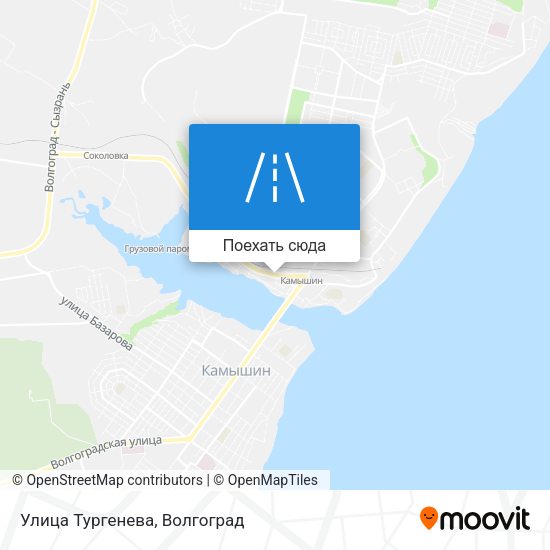Карта Улица Тургенева
