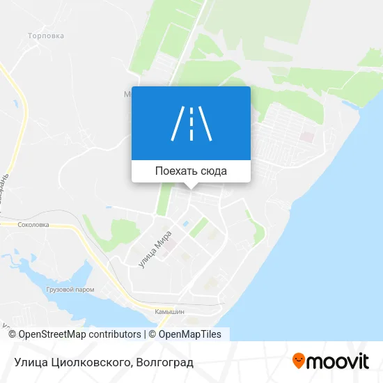 Карта Улица Циолковского