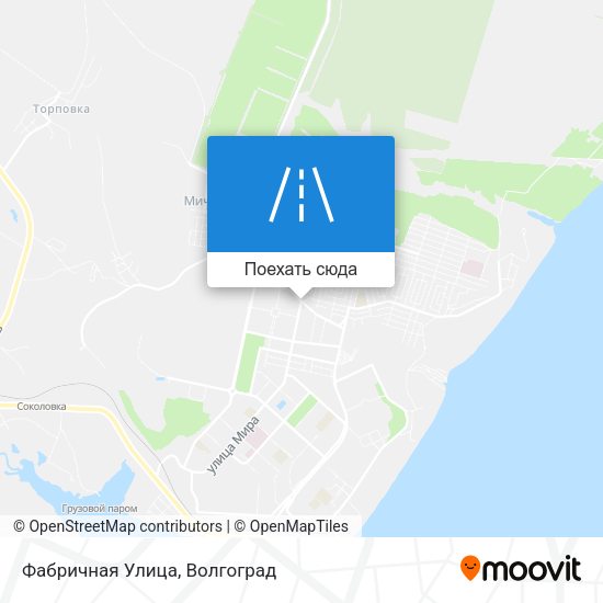 Карта Фабричная Улица