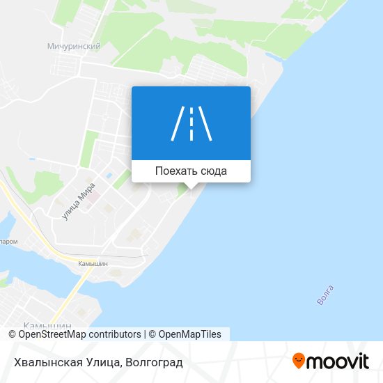 Карта Хвалынская Улица