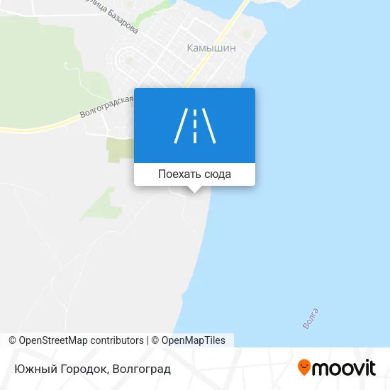 Карта Южный Городок