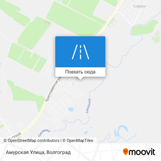 Карта Амурская Улица