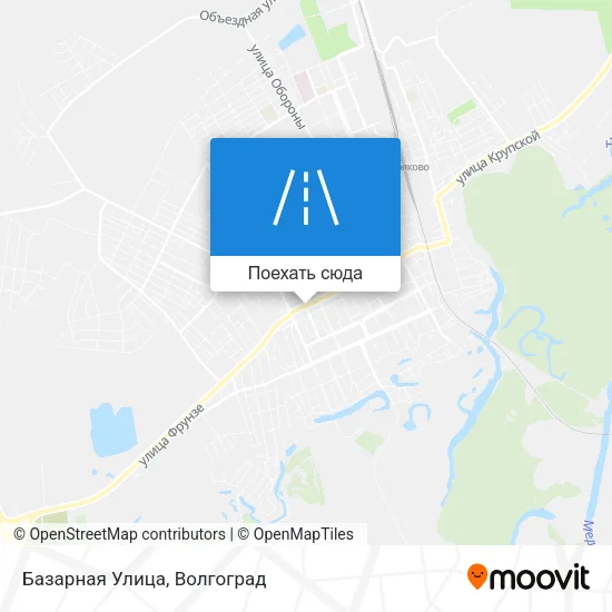 Карта Базарная Улица
