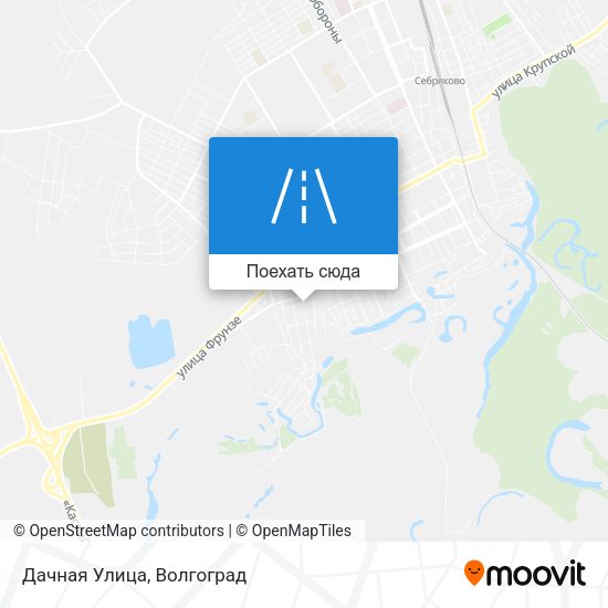 Карта Дачная Улица