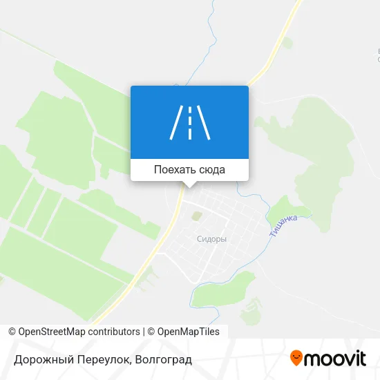 Карта Дорожный Переулок