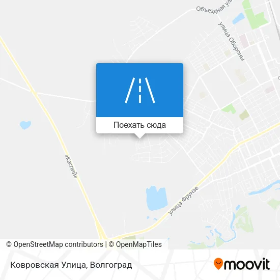 Карта Ковровская Улица