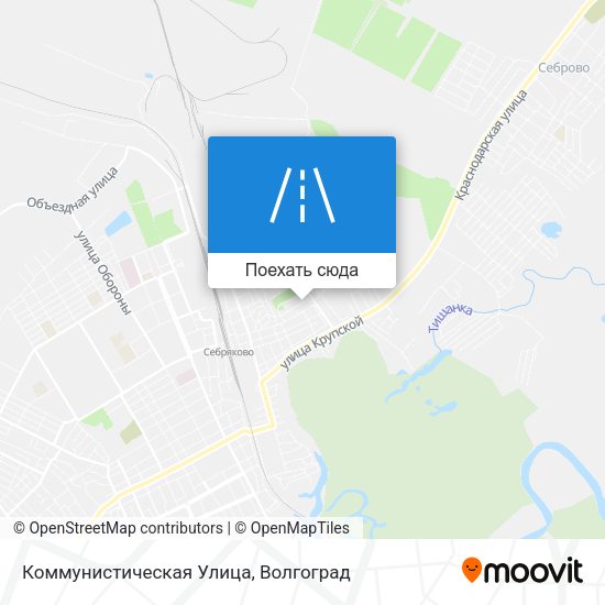 Карта Коммунистическая Улица