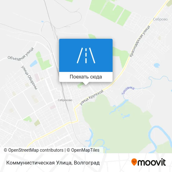 Карта Коммунистическая Улица
