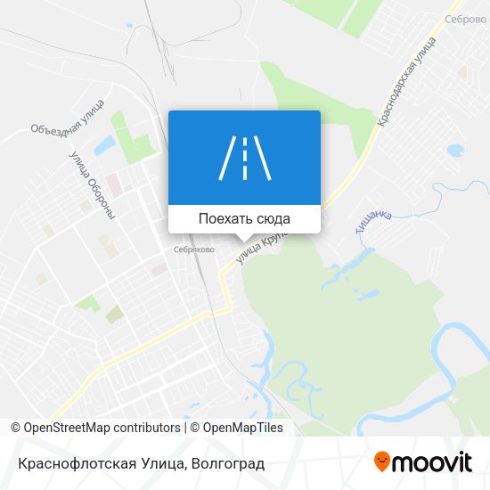 Карта Краснофлотская Улица