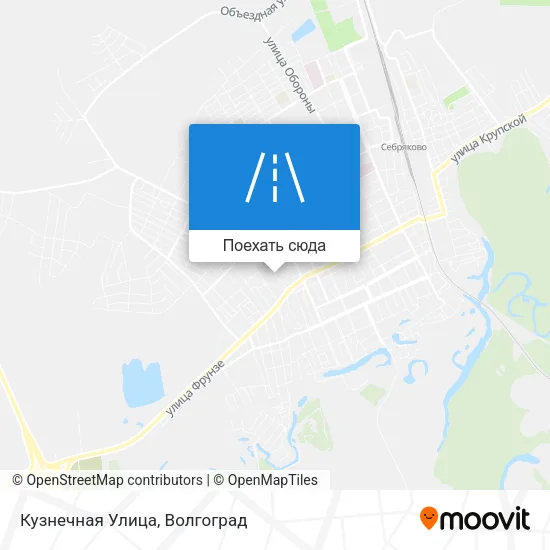 Карта Кузнечная Улица