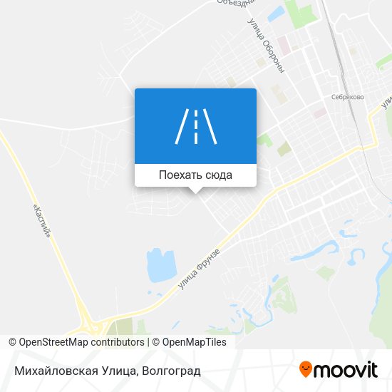 Карта Михайловская Улица