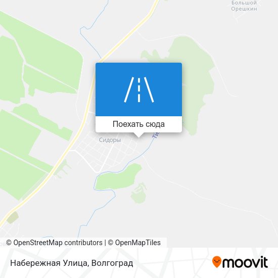 Карта Набережная Улица