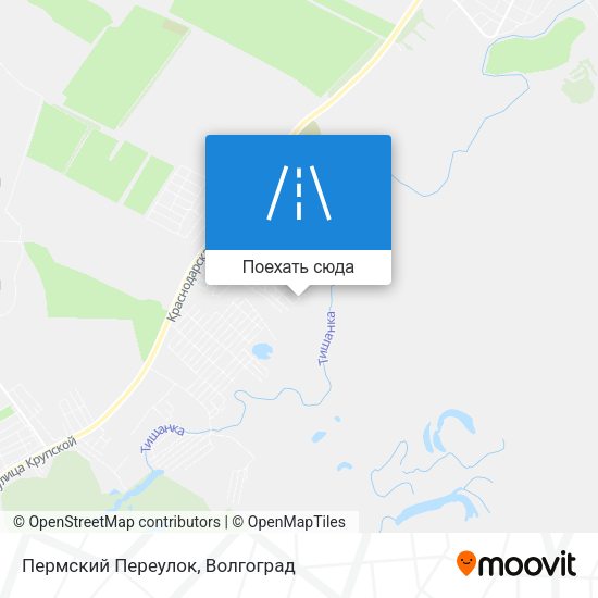 Карта Пермский Переулок