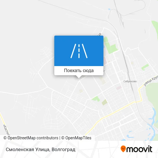Карта Смоленская Улица