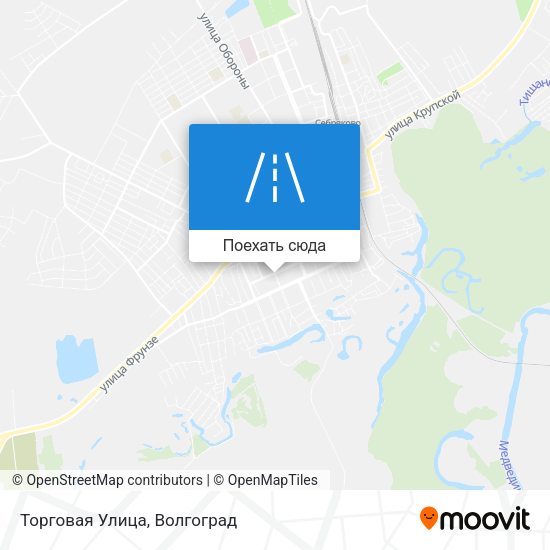 Карта Торговая Улица