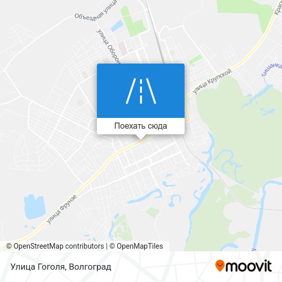 Карта Улица Гоголя