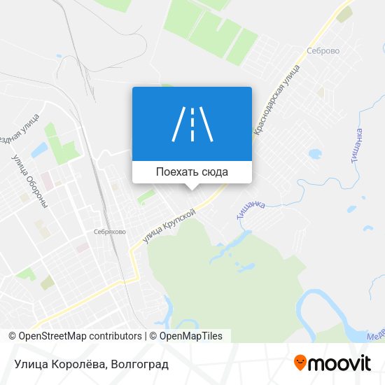 Карта Улица Королёва
