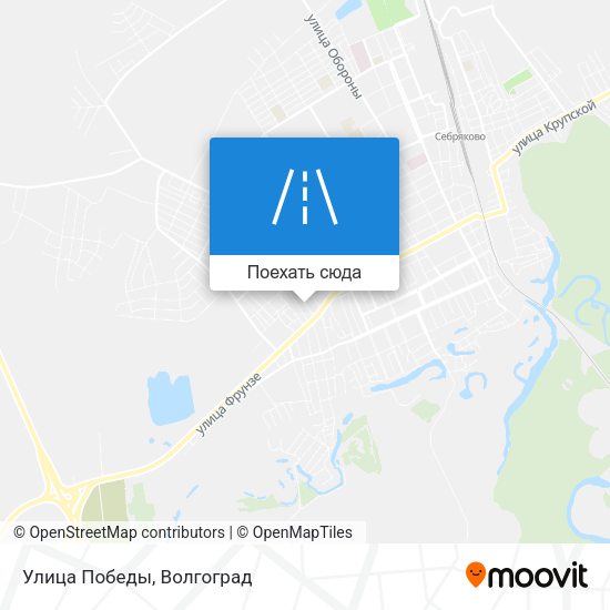 Карта Улица Победы