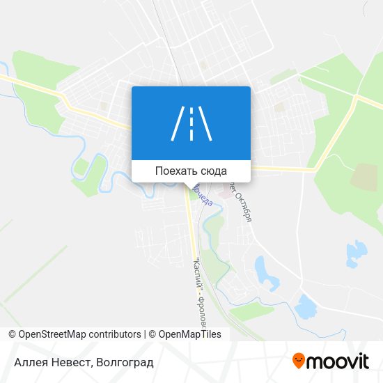 Карта Аллея Невест