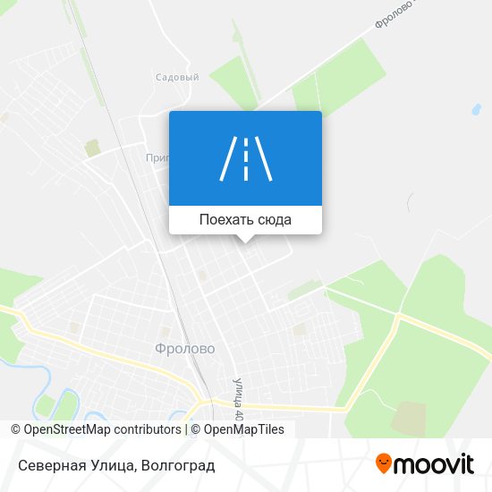 Карта Северная Улица