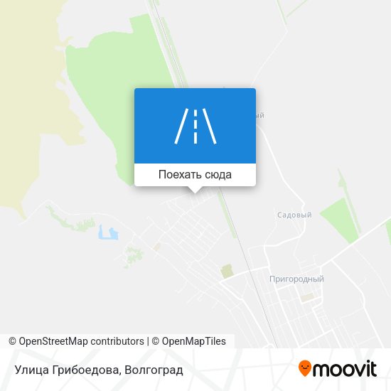 Карта Улица Грибоедова