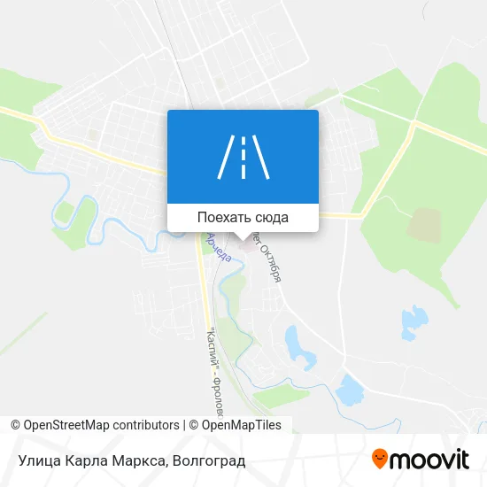 Карта Улица Карла Маркса