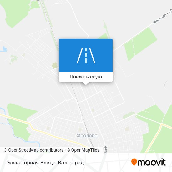Карта Элеваторная Улица