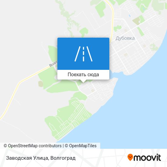 Карта Заводская Улица