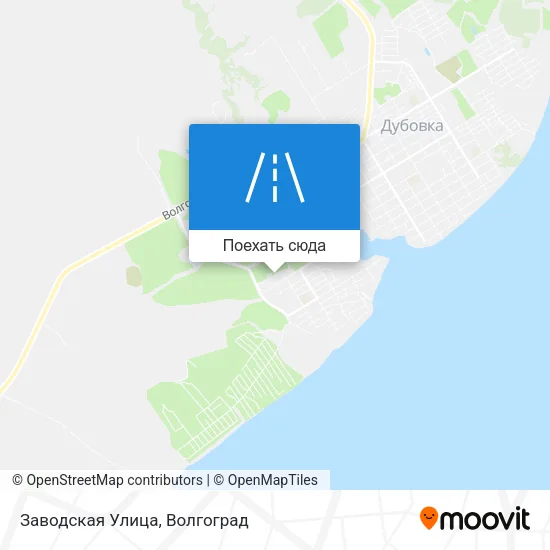 Карта Заводская Улица