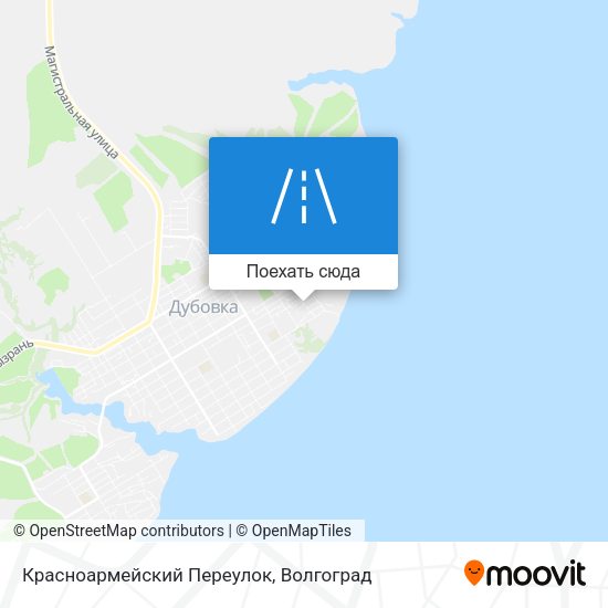 Карта Красноармейский Переулок